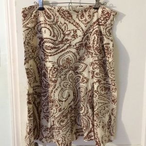 Gap patterned skirt